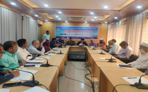গফরগাঁওয়ে গণহত্যা দিবস ও মহান স্বাধীনতা দিবস উদযাপনে প্রস্তুতি সভা 