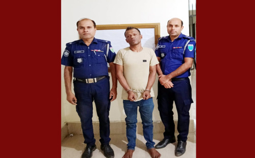 কমলগঞ্জে ইয়াবা সম্রাট শিপন আটক 