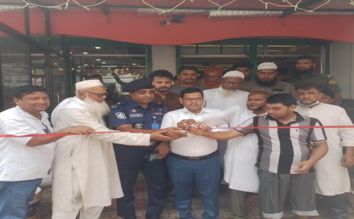 সাপাহারে তিজারাহ রেস্টুরেন্ট এন্ড কাবাব হাউসের শুভ উদ্বোধন 