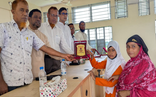 নবীনগরে এসএসসি উত্তীর্ণ ও ০৯ কৃতি শিক্ষার্থীকে সংবর্ধনা 