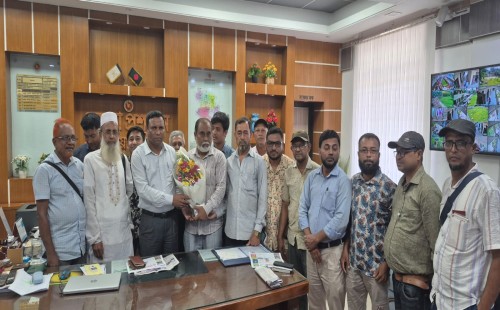 নোয়াখালী জেলা প্রশাসক ও পুলিশ সুপারের সাথে সাংবাদিক ইউনিয়নের পৃথক মতবিনিময়। 
